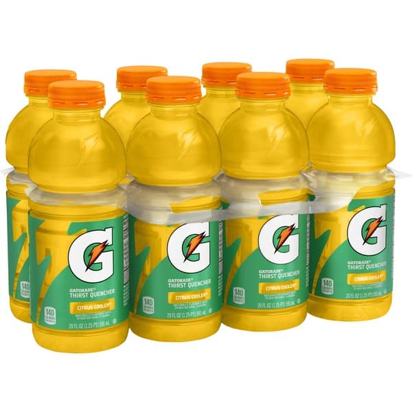 Botellas de Gatorade