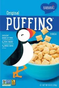 Barbara’s Bakery Puffins Cereal