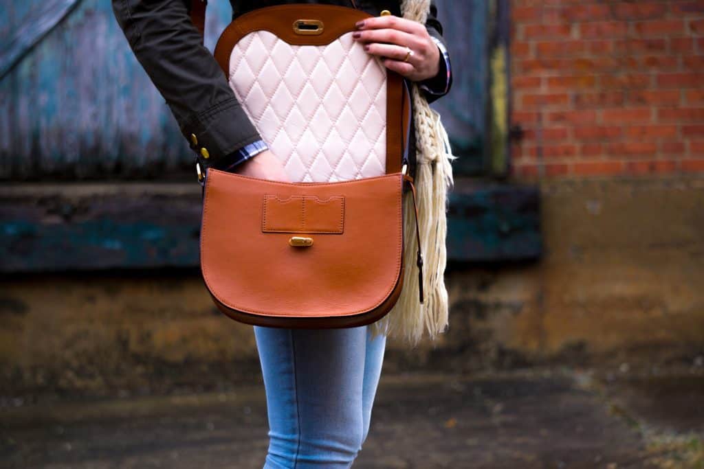 faux leather bag